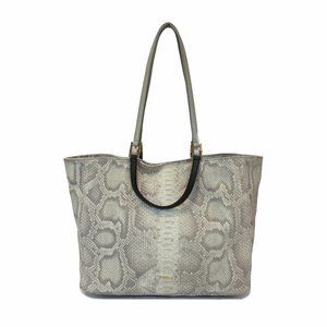 Furla Gemini Snake Embossed Shopper Tote - image 1